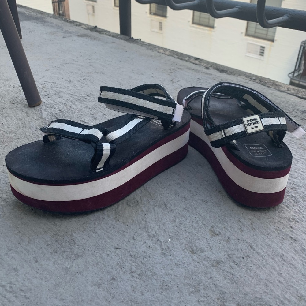 Teva x Opening Ceremony Platform Sandals Sz 8